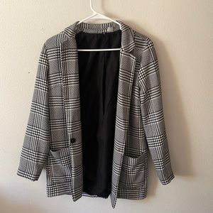 Black & White Blazer